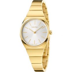 ZEGAREK CALVIN KLEIN SUPRIME K6C23546. Szare zegarki damskie Calvin Klein, szklane. Za 1349,00 zł.