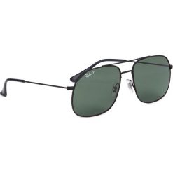 Okulary przeciwsłoneczne RAY-BAN - Andrea 0RB3595 90149A Black. Czarne okulary przeciwsłoneczne męskie Ray-Ban, z tworzywa sztucznego. W wyprzedaży za 469,00 zł.