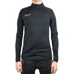 Nike Dry Academy Dril Top AJ9708-010 bluzy męskie czarne XL. Czarne bluzy męskie Nike, xl, bez wzorów, z poliesteru, bez kołnierzyka, bez rękawów, bez kaptura. W wyprzedaży za 149,99 zł.