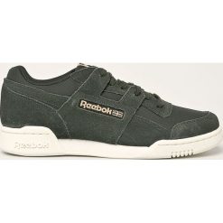 Reebok Classic - Buty Workout Plus. Zielone sneakersy męskie Reebok Classic, ze skóry, na sznurówki, reebok classic. W wyprzedaży za 219,90 zł.