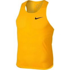 Koszulka do biegania męska NIKE AEROSWIFT TANK / AQ5247-845. Koszulki męskie Nike, m, bez wzorów, bez kołnierzyka, bez rękawów, do biegania. Za 259,99 zł.