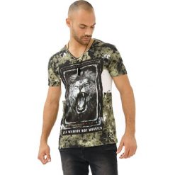 T-shirty męskie: T-shirt w kolorze khaki