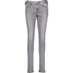 Dżinsy "Zackie" - Skinny fit - w kolorze szarym. Szare jeansy damskie Denim Special, l. W wyprzedaży za 171,95 zł.
