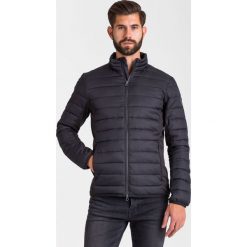 KURTKA PIKOWANA EA7 EMPORIO ARMANI. Niebieskie płaszcze męskie EA7 Emporio Armani, m, z nadrukiem, z materiału, bez kaptura. Za 1119,00 zł.