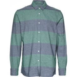 Koszula - Regular fit - w kolorze granatowo-zielonym. Niebieskie koszule męskie Mustang Men, m, w paski, z bawełny, z klasycznym kołnierzykiem, bez rękawów. W wyprzedaży za 109,95 zł.