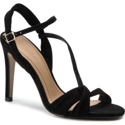 Sandały KAZAR - Megan 37478-03-00 Black. Czarne klapki damskie Kazar, bez wzorów, ze skóry, na wysokim obcasie. W wyprzedaży za 259,00 zł.