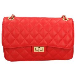 Arturo Vannini Torebka Damska Crossbody Czerwony Uni. Czerwone torebki klasyczne damskie Arturo Vannini, bez wzorów, bez dodatków. Za 519,00 zł.