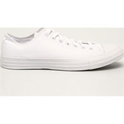 Converse - Tenisówki. Białe trampki męskie Converse, bez wzorów, z materiału, na sznurówki. Za 279,90 zł.