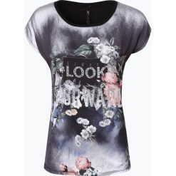 Key Largo - T-shirt damski, czarny. Czarne t-shirty damskie Key Largo, s, z aplikacjami, z szyfonu, bez kołnierzyka. Za 59,95 zł.