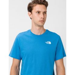 The North Face Redbox Koszulka Niebieski. Niebieskie podkoszulki męskie The North Face, l, z nadrukiem, z bawełny, z krótkim rękawem. Za 135,95 zł.