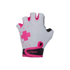 RĘKAWICZKI DOCTOGIRL JR. Czerwone rękawiczki damskie marki B'TWIN. Za 29,99 zł.