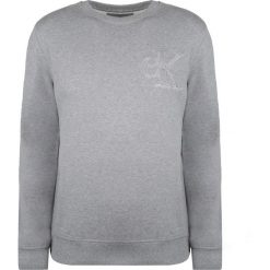 Calvin Klein Bluza. Bluzy męskie Calvin Klein, bez wzorów, z tkaniny, z okrągłym kołnierzem, bez rękawów, bez kaptura. Za 299,00 zł.