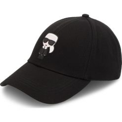 Czapki męskie: Czapka z daszkiem KARL LAGERFELD - 81KW3408 Black