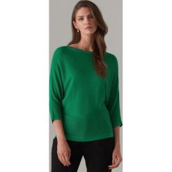 Lekki sweter z wiskozy - Turkusowy. Niebieskie swetry damskie Mohito, s, bez wzorów, z wiskozy, bez rękawów, bez kaptura. Za 69,99 zł.
