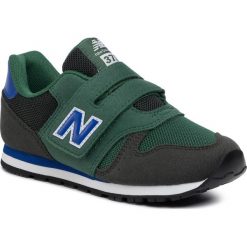 Sneakersy NEW BALANCE - YV373KE Zielony 1. Zielone trampki chłopięce New Balance, bez wzorów, ze skóry ekologicznej, na rzepy. Za 229,00 zł.