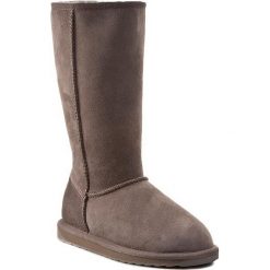 Buty EMU AUSTRALIA - Stinger Hi W10001 Mushroom 2015. Pomarańczowe kozaki damskie EMU Australia, z wełny, na niskim obcasie, bez zapięcia. W wyprzedaży za 549,00 zł.