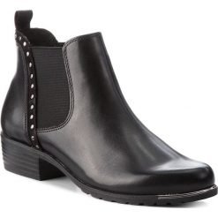 Sztyblety CAPRICE - 9-25310-21 Black Nappa 022. Czarne buty zimowe damskie marki Caprice, z materiału. W wyprzedaży za 279,00 zł.