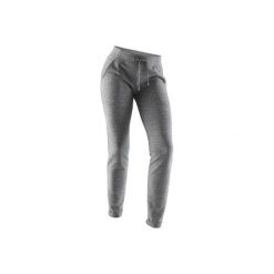 Spodnie slim Gym & Pilates 500 damskie. Szare spodnie damskie marki DOMYOS, xl, z elastanu. Za 64,99 zł.