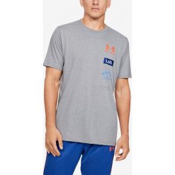 Under Armour Originators Of Performance Koszulka Szary. Szare podkoszulki męskie Under Armour, l, z haftami, z bawełny, z krótkim rękawem. Za 119,95 zł.