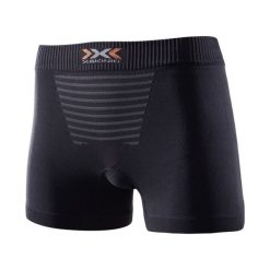 Bokserki X-Bionic Invent Summerlight W Czarna. Czarne bokserki damskie X BIONIC, na lato, bez wzorów, na fitness i siłownię. Za 79,99 zł.