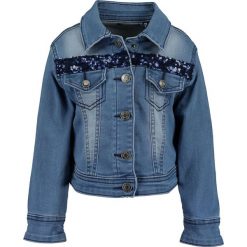 Blue Seven - Kurtka dziecięca 92-128 cm. Niebieskie kurtki dziewczęce Blue Seven, bez wzorów, z elastanu, krótkie, bez kaptura. Za 149,90 zł.
