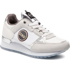 Sneakersy COLMAR - Supreme Colors 110 White. Białe półbuty damskie Colmar, z zamszu. Za 549,99 zł.