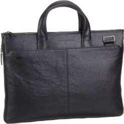 Piquadro BLACK SQUARE Aktówka black. Czarne torby na laptopa Piquadro. Za 1089,00 zł.