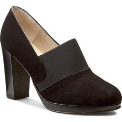 Półbuty BRENDA ZARO - Ante T1644 Negro. Czarne półbuty damskie skórzane marki Brenda Zaro, eleganckie, na obcasie. W wyprzedaży za 329,00 zł.