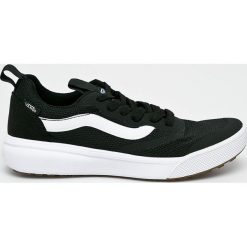 Vans - Tenisówki. Czarne trampki i tenisówki damskie Vans, bez wzorów, z gumy, na sznurówki. W wyprzedaży za 319,90 zł.