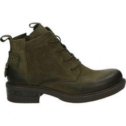 Botki - 03942339 KHAK. Czarne botki damskie skórzane marki Venezia, na obcasie. Za 389,00 zł.