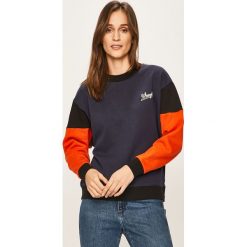 Wrangler - Bluza. Niebieskie bluzy damskie Wrangler, s, z bawełny. W wyprzedaży za 149,90 zł.