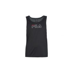 Topy na ramiączkach / T-shirty bez rękawów Fila MEN LUCE TANK. Czarne t-shirty męskie Fila, s, bez wzorów, bez kołnierzyka. Za 129,00 zł.