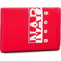 Duży Portfel Męski NAPAPIJRI - Happy Wallet 1 N0YI0K Pop Red R41. Czerwone portfele męskie Napapijri, z materiału. Za 89,00 zł.