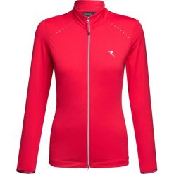 Bluza CHERVO PHOEBE Czerwony. Czerwone bluzy damskie marki Chervo, z nadrukiem, z dzianiny, bez rękawów, bez kaptura. W wyprzedaży za 525,00 zł.