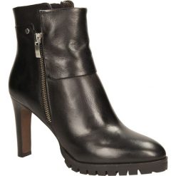 BOTKI BRUNO PREMI F4101N. Szare botki damskie marki Bruno Premi, bez obcasa, bez zapięcia. Za 249,99 zł.