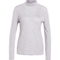 Bluzki damskie: Filippa K TENCEL NECK Bluzka z długim rękawem grey melange