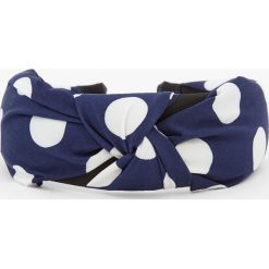 Opaska w duże grochy. Czarne opaski damskie Pull&Bear, w grochy. Za 29,90 zł.