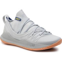 Buty UNDER ARMOUR - Ua Curry 5 3020657-105 Gry. Szare buty sportowe męskie Under Armour, z tworzywa sztucznego, bez zapięcia, do koszykówki. W wyprzedaży za 319,00 zł.