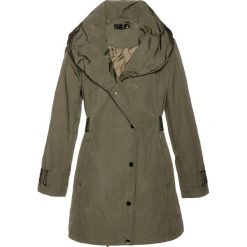 Kurtka bonprix zielony khaki. Zielone kurtki damskie marki bonprix, bez wzorów, bez kaptura. Za 199,99 zł.
