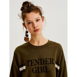 Bluzy damskie: Bluza z napisem „Tender girl”