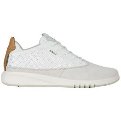 Geox Męskie sneakersy Aerantis A Papyrus / White U927FA-02243-C1S1Z (rozmiar 42). Białe sneakersy męskie Geox, bez zapięcia. W wyprzedaży za 435,00 zł.