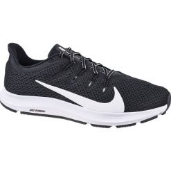 Nike Quest 2 CI3803-004. Czarne buty sportowe damskie Nike, bez wzorów, z materiału, do biegania. W wyprzedaży za 289,99 zł.