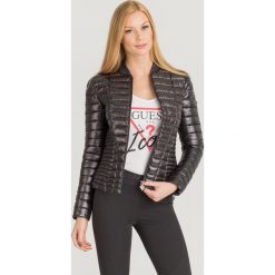 KURTKA PIKOWANA VERA Guess. Czarne kurtki damskie Guess, s, z aplikacjami, bez kaptura. Za 729,00 zł.