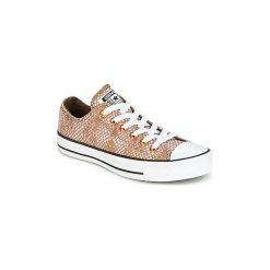 Buty Converse CHUCK TAYLOR ALL STAR LUREX SNAKE OX LUREX SNAKE OX PALE PUTTY/M. Różowe trampki i tenisówki damskie marki Converse, bez wzorów, bez zapięcia. Za 247,20 zł.