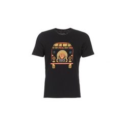 T-shirty z krótkim rękawem Sisley MEKITU. Czarne t-shirty męskie marki Sisley, s, bez wzorów, bez kołnierzyka, krótkie. Za 119,20 zł.