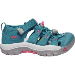 KEEN dziewczęce sandały Newport H2 K 1020351, 31 turkusowe. Niebieskie sandały dziewczęce Keen, bez zapięcia. Za 259,00 zł.