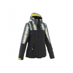 Kurtka narciarska i snowboardowa ROXY SNOW SIDE damska. Białe kurtki damskie marki Roxy, l, z nadrukiem, z materiału. W wyprzedaży za 499,99 zł.