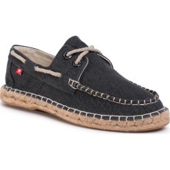 Espadryle BIG STAR - FF174543 Black. Szare espadryle męskie BIG STAR, bez wzorów, z tworzywa sztucznego. Za 129,00 zł.