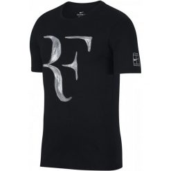 Nike Męski T-Shirt Rf M Nk Tee Black White S. Białe t-shirty męskie Nike, l. Za 155,00 zł.