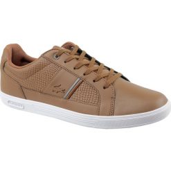 Lacoste Europa 417 SPM0044176. Pomarańczowe buty sportowe męskie marki Lacoste, ze skóry. W wyprzedaży za 399,99 zł.